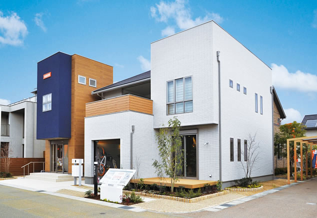 桧家住宅モデルハウス外観